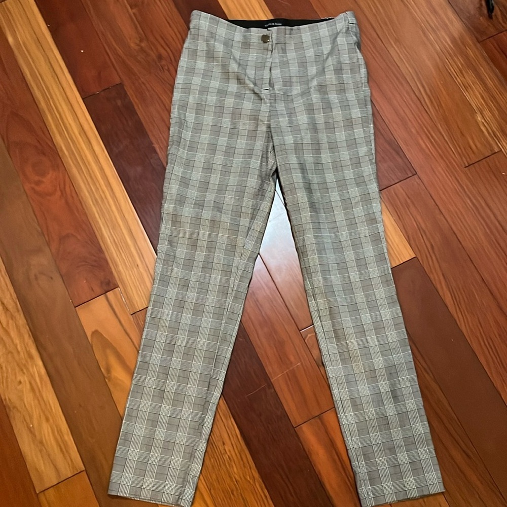 Plaid slacks